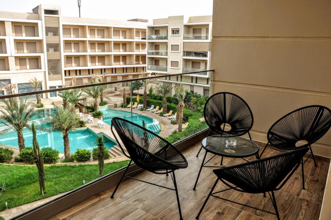 Appartement Royal Deluxe Diamond - Marrakech, Luxe Pool View à Marrakesh Extérieur photo